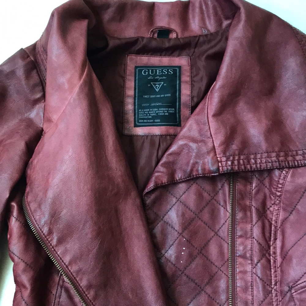 Guess leather jacket - Picture 3 of 5